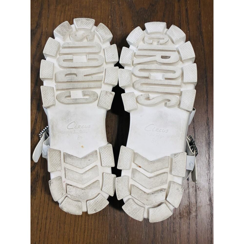 Circus NY by Sam Edelman Women's Alyson Fisherman Sandal, Bright White, 8.5 Shoe - Picture 6 of 9